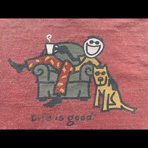 LIFE IS GOOD Long Sleeve Shirt - Size L